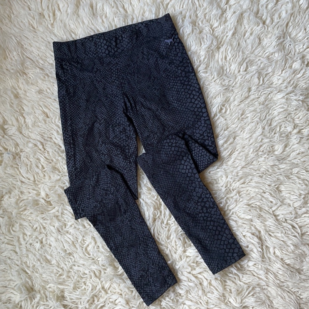 VS Pink Leopard Leggings Sz XS